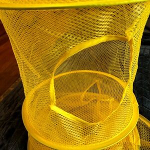 Mesh Hanging Organizer - Yellow